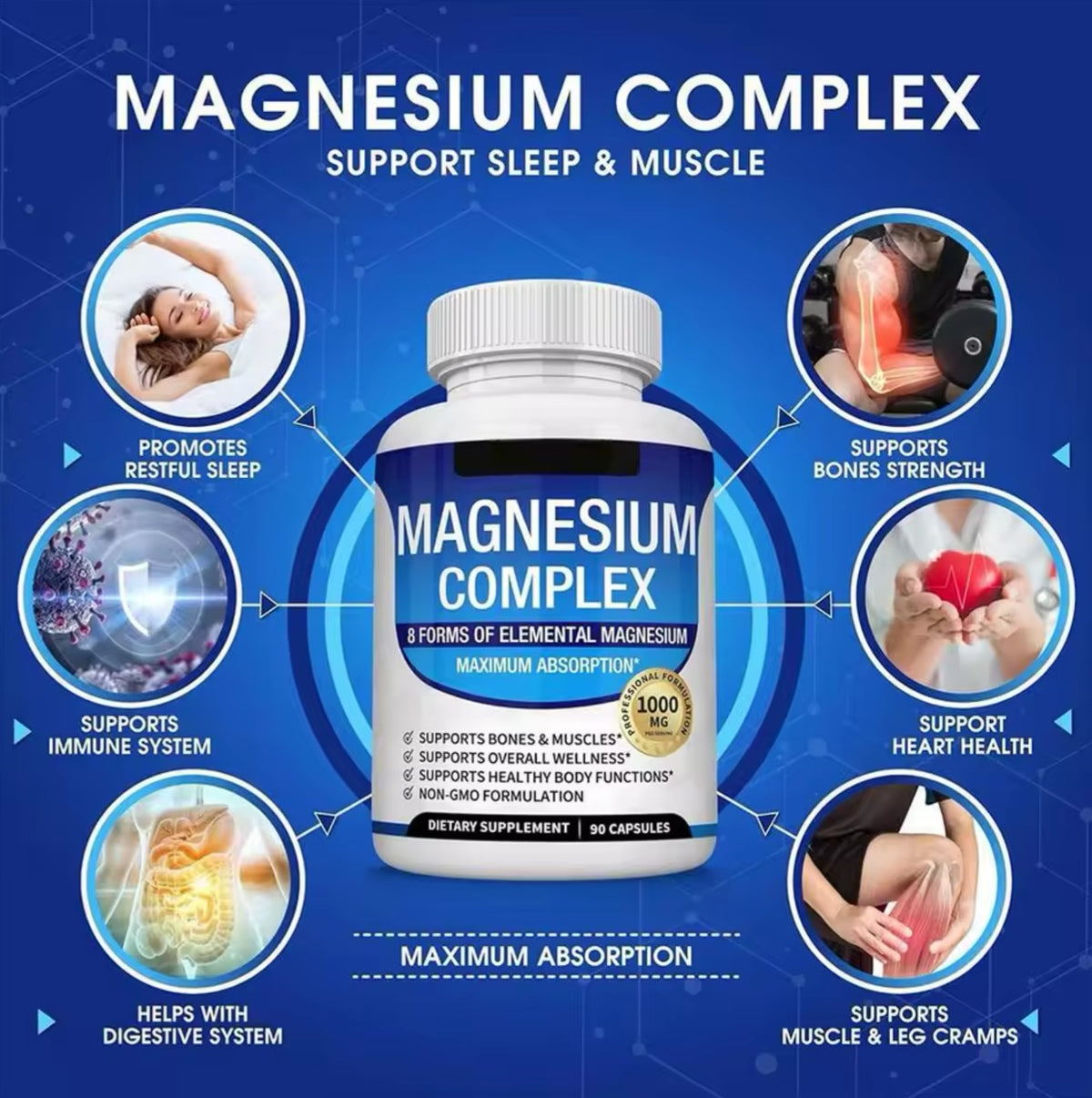 Magnesium Glycinate — The Evening Formula